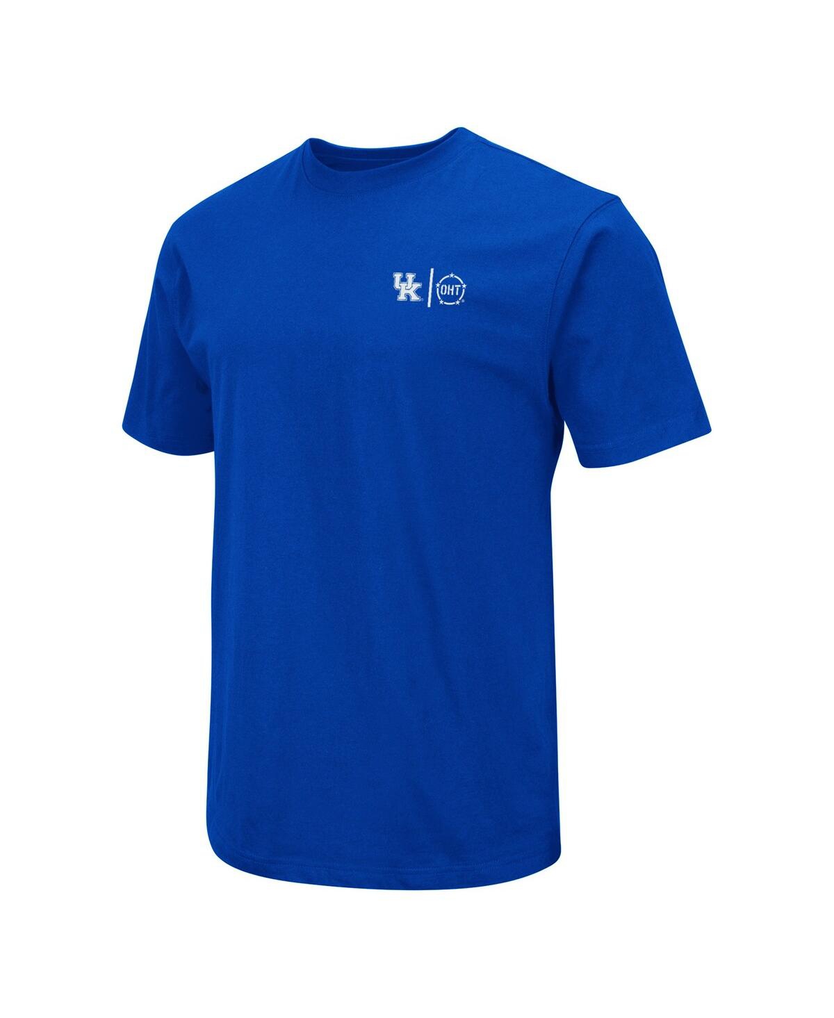 Shop Colosseum Men's  Royal Kentucky Wildcats Oht Military-inspired Appreciation T-shirt