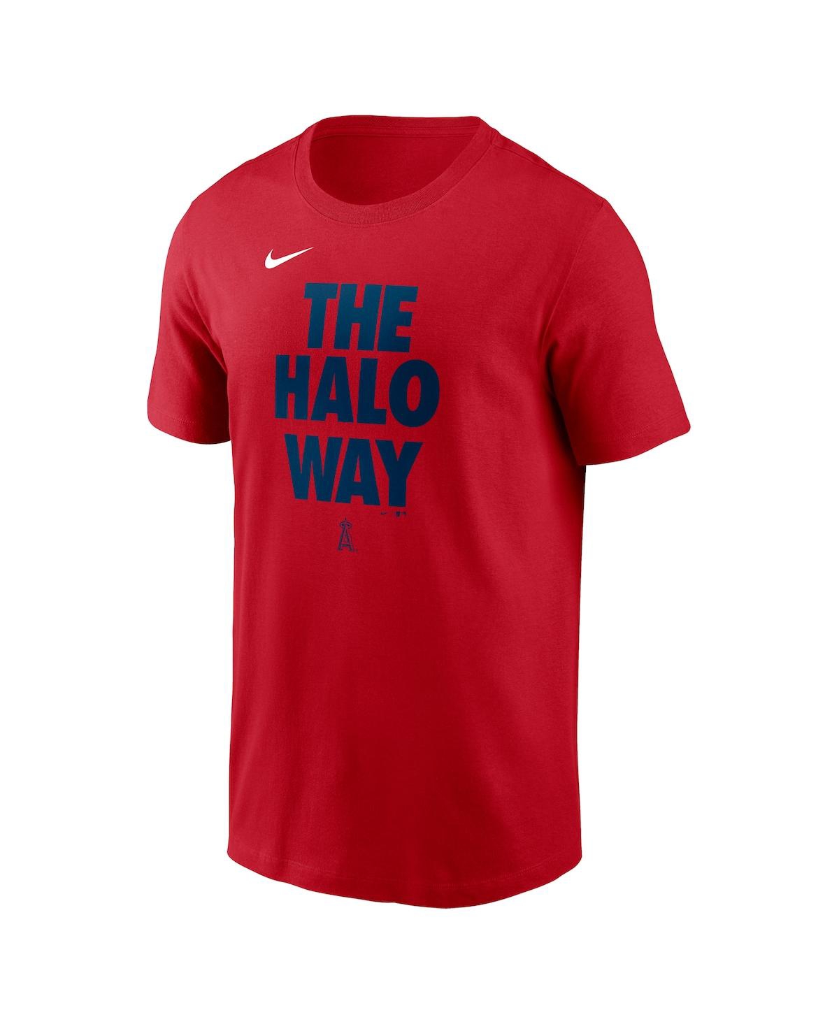 Men's NikeLos Angeles Angels Rally Rule T-shirt - Red