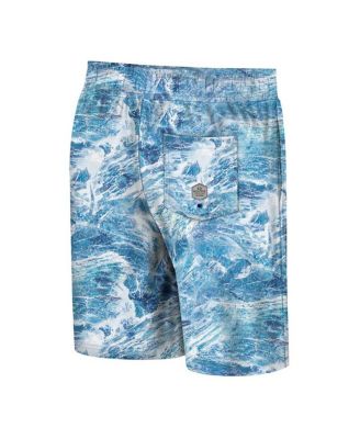 Men's Blue TCU Horned Frogs Realtree Aspect Ohana Swim Shorts