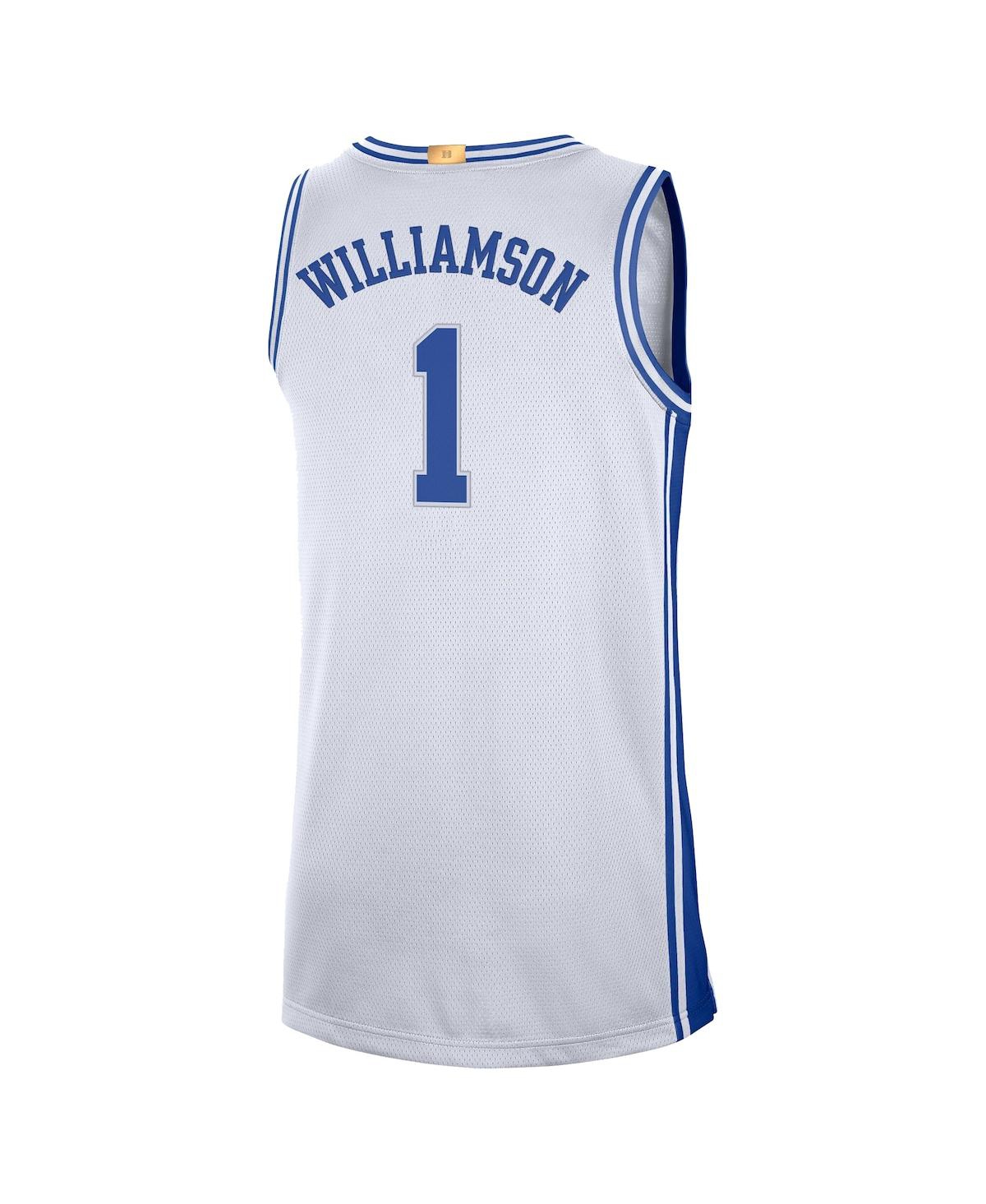 Men's Nike Zion WilliamsonDuke Blue Devils Limited Basketball Jersey - White