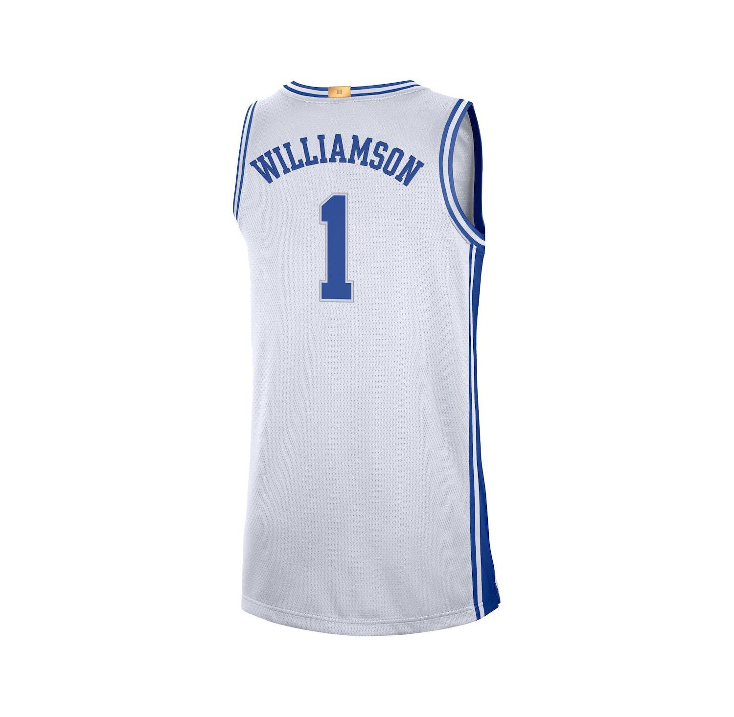 Men's Zion Williamson White Duke Blue Devils Limited Basketball Jersey
