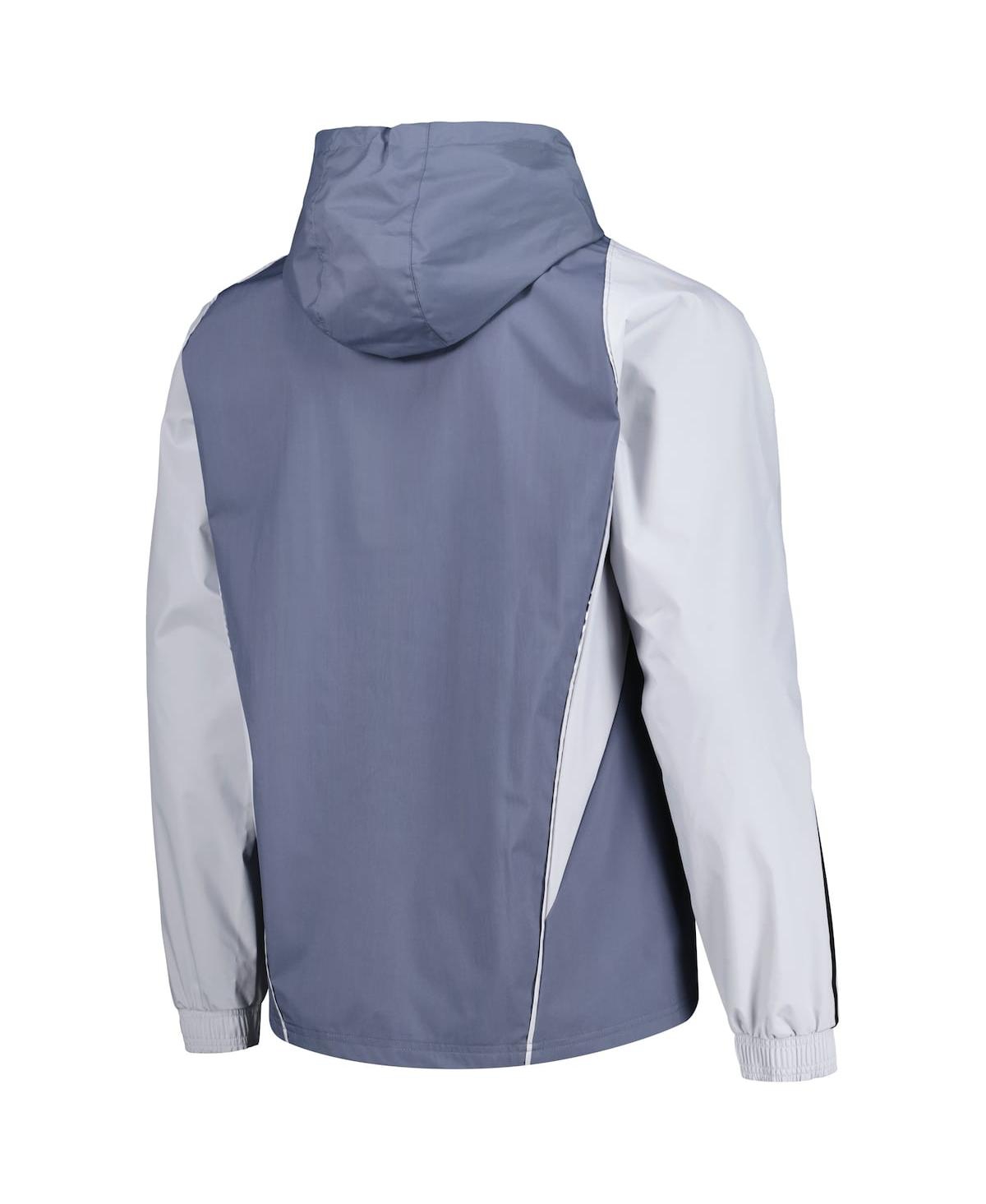 Shop Adidas Originals Men's Adidas Charcoal Real Salt Lake All-weather Raglan Hoodie Full-zip Jacket