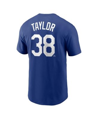 Men's Josh Taylor Royal Kansas City Royals Name and Number T-shirt
