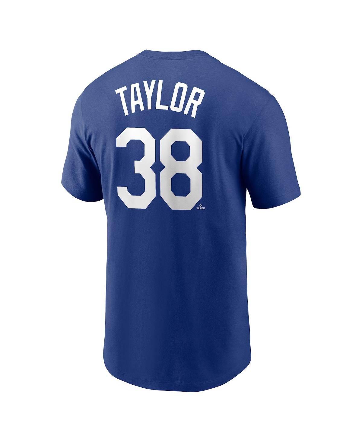 Nike Men's  Josh Taylor Royal Kansas City Royals Name And Number T-shirt In Royal