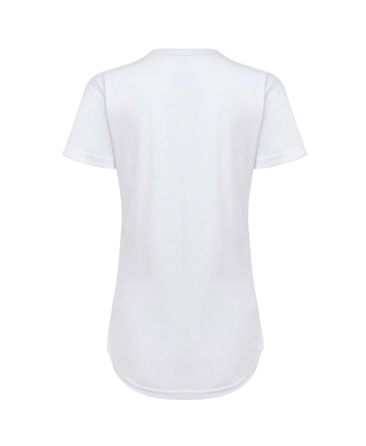 Shop Sportiqe Women's  White Sacramento Kings Origins Phoebe Tri-blend T-shirt