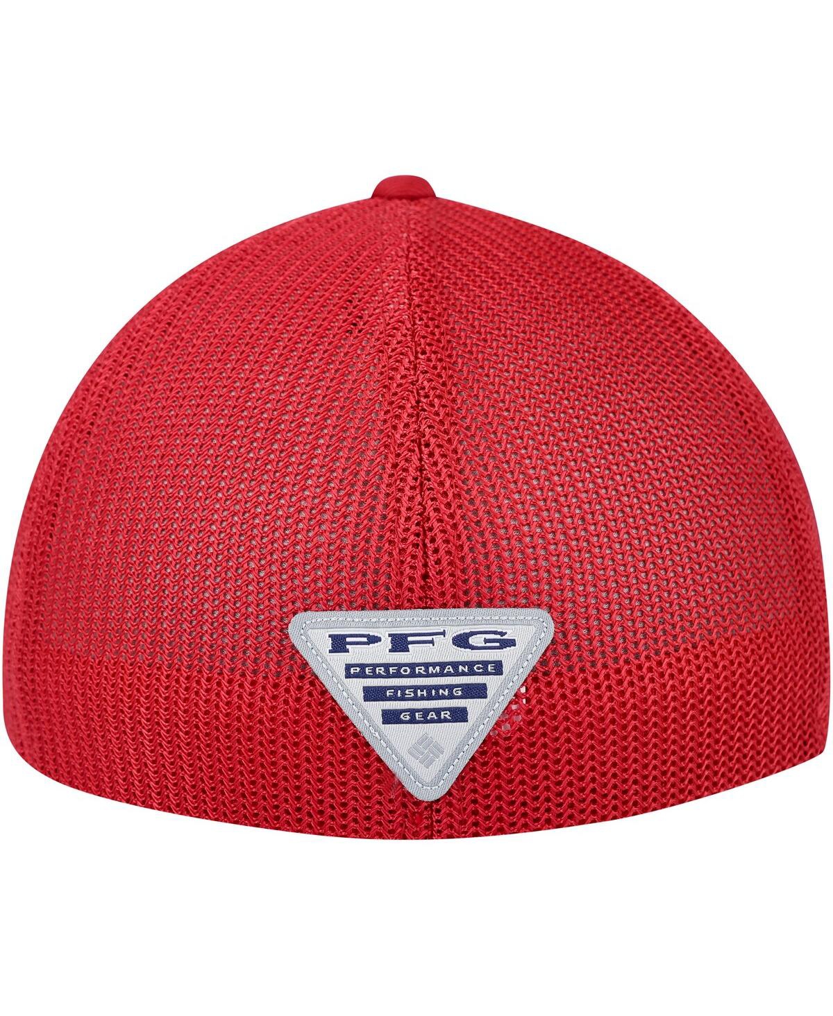 Shop Columbia Men's  Cardinal Arkansas Razorbacks Pfg Hooks Flex Hat