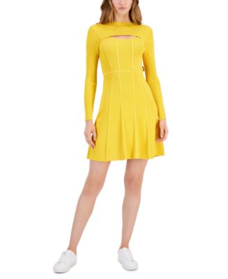 elegant long sleeve cocktail dress Elegant Black Long-Sleeve Wrap Mini Dress for Women