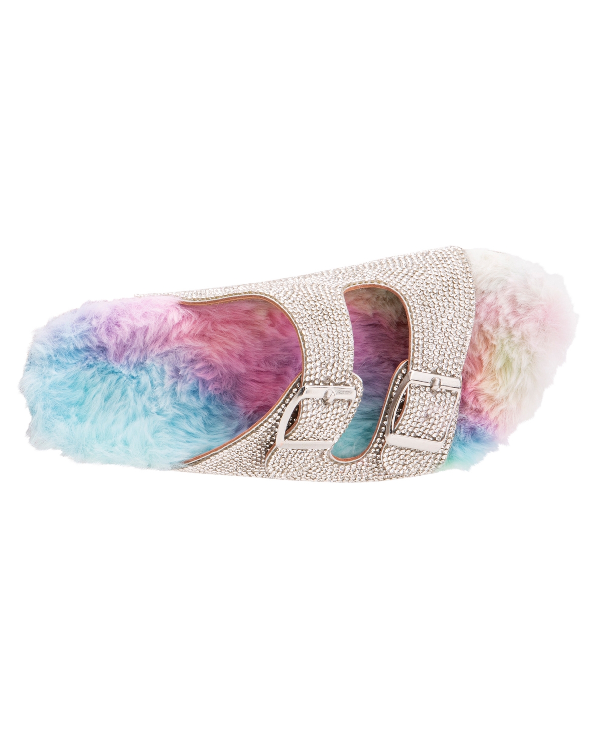 Olivia Miller Girls Leopard Lounge Slipper Sandal