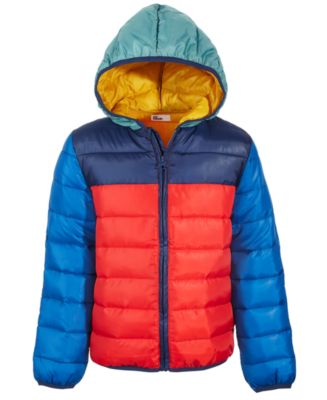 Epic Threads Little Boys Colorblocked Packable Puffer Coat