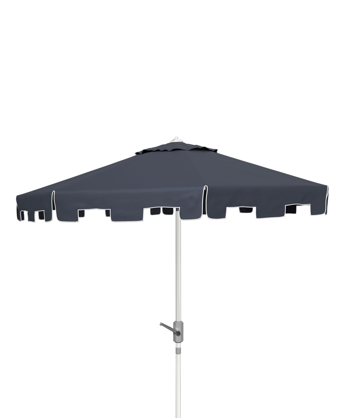Safavieh Zimmerman 9' Market Umbrella In Navy,white
