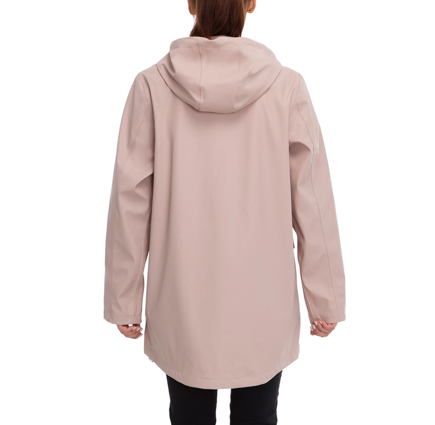 Women's Waterproof Rain Coat Rubberized Jacket