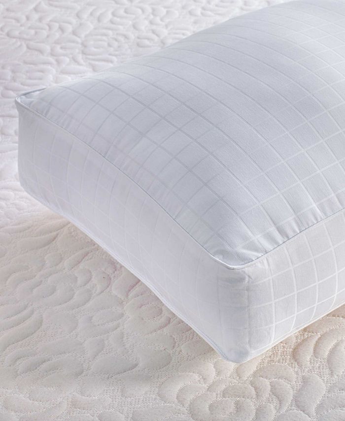 2-Pack Cotton Pillows Gusseted Pillows for Side, Stomach and Back Sleeper -  Bed Bath & Beyond - 33113258