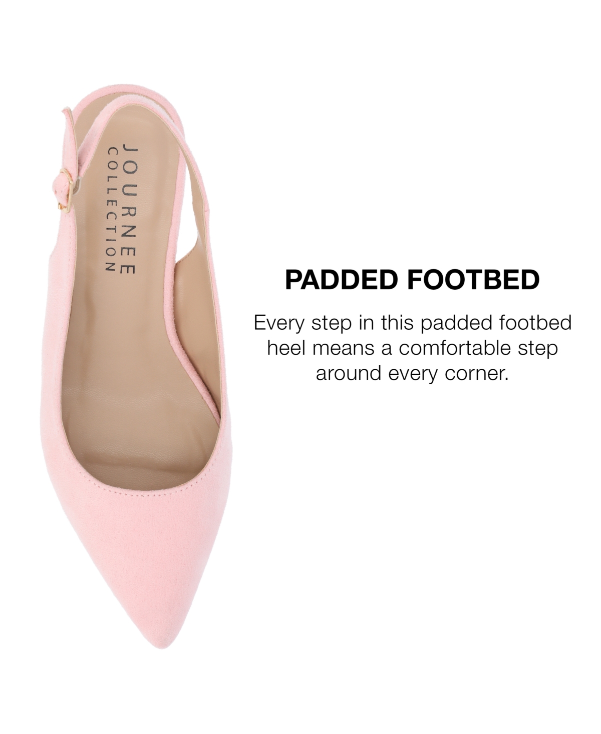 Journee Collection Women's Sylvia Sling Back Pumps