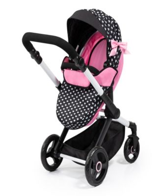Dolls - Hearts Pram Xeo Set