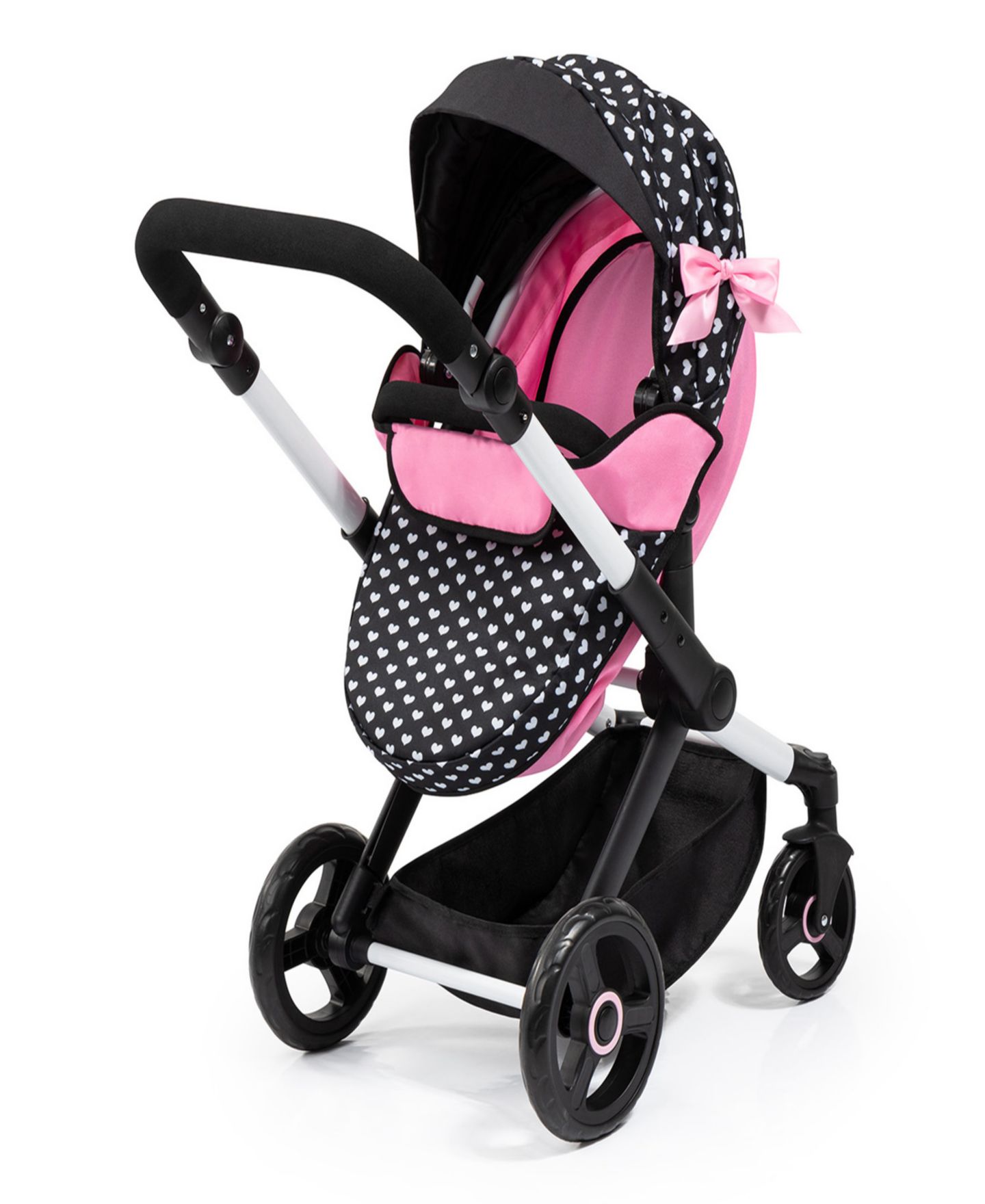Детские аксессуары для кукол Bayer Design Dolls - Hearts Pram Xeo Set — фото 3