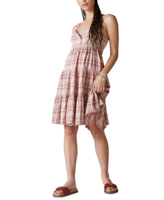Lucky Brand - Women's Tiered Mini Dress