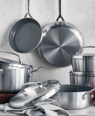 GP5 Stainless Steel Healthy Ceramic Nonstick 10-Piece Cookware Set