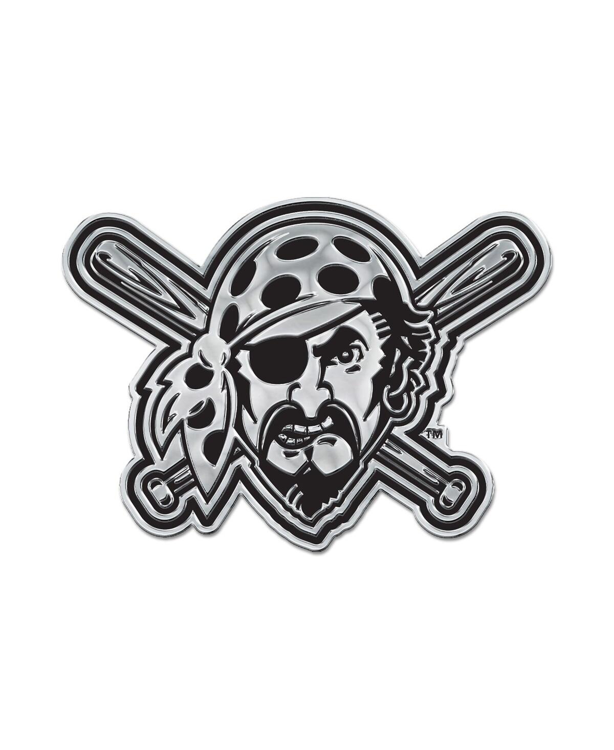 Wincraft Pittsburgh Pirates Team Chrome Car Emblem In Multi