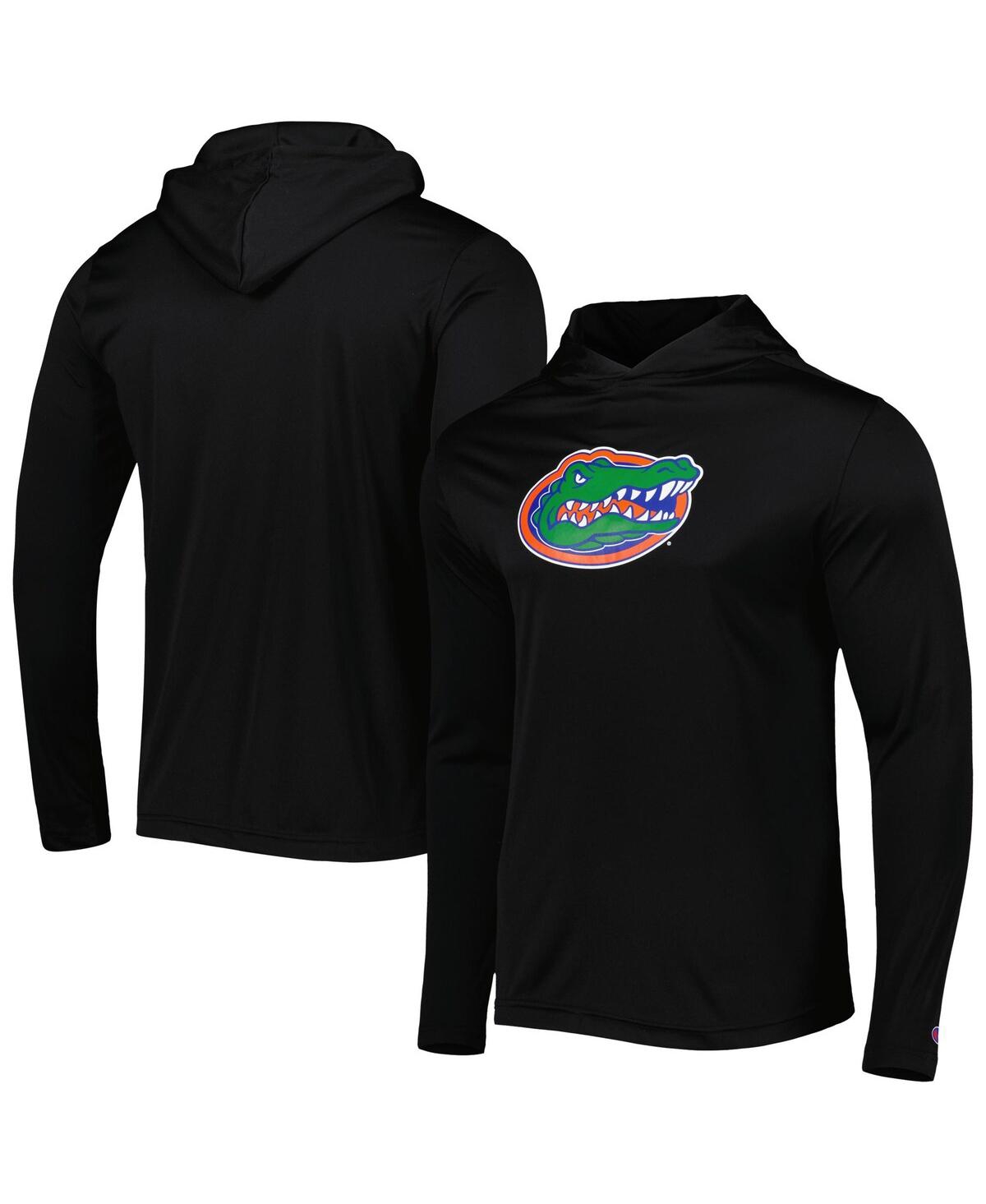 Champion Men's  Black Florida Gators Logo Long Sleeve Hoodie T-shirt