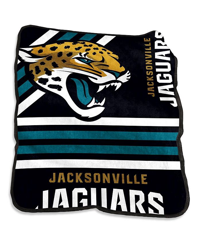 Logo Brands Jacksonville Jaguars 50'' x 60'' Plush Raschel Throw - Macy's