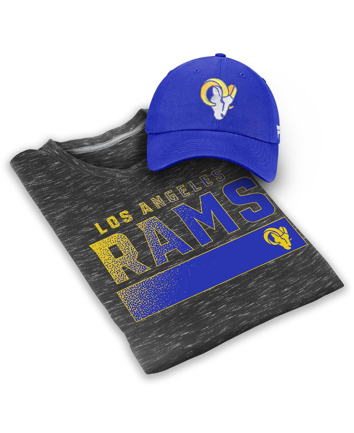 Men's Fanatics Branded Heathered Gray Los Angeles Rams Team
