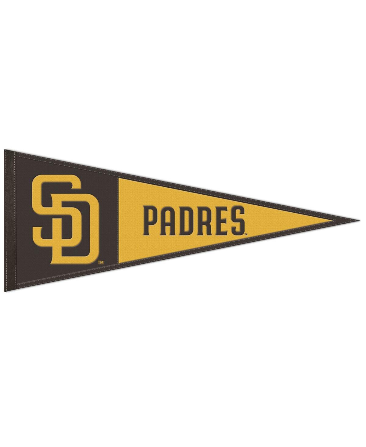Wincraft San Diego Padres 13" X 32" Wool Primary Logo Pennant In Multi