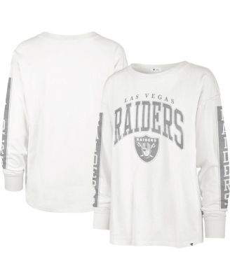 Women's White Las Vegas Raiders Statement&nbsp;Long Sleeve T-shirt