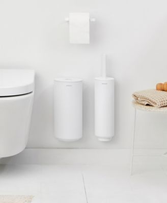 Mindset Toilet Set- Toilet Brush, Toilet Roll Holder, Toilet Roll Dispenser