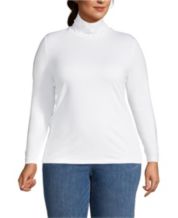Plus size shop white turtleneck