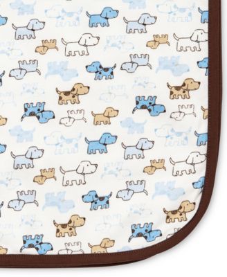 Baby Boys Cute Puppies Print Cotton Blanket
