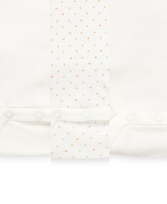 Baby Boys or Baby Girls Giraffe Bodysuits, Pack of 3