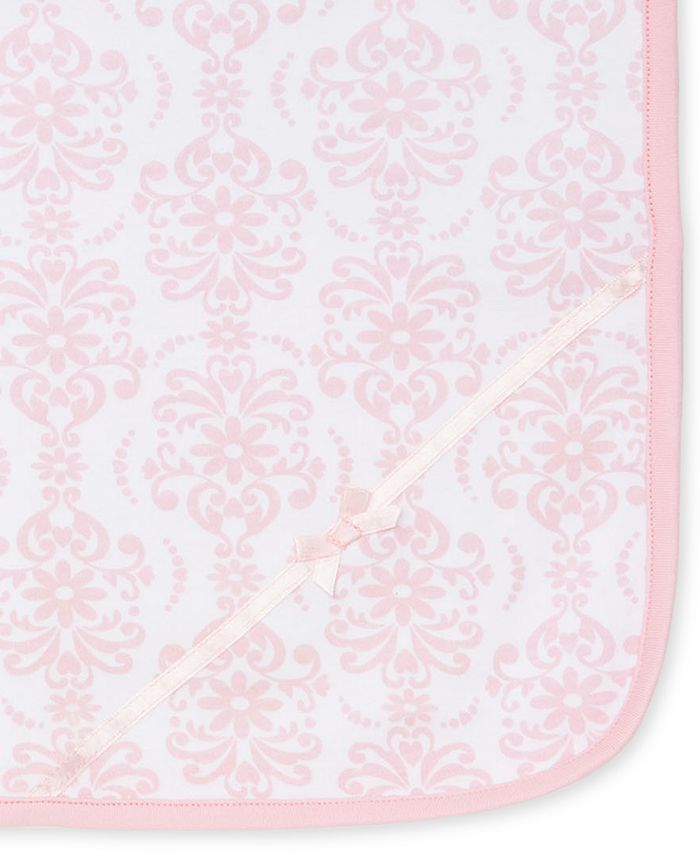 Little Me Baby Girls Damask Scroll Print Cotton Blanket Macy's