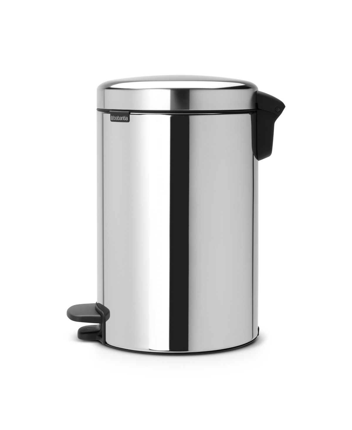 Shop Brabantia New Icon Step On Trash Can, 3.2 Gallon, 12 Liter In Brilliant Steel
