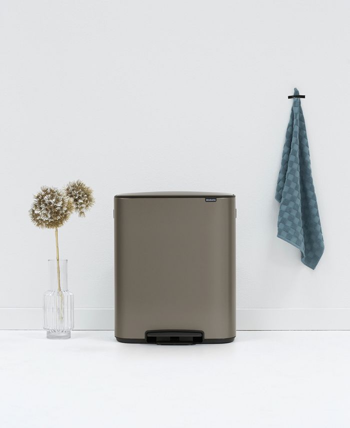 Brabantia Bo Step on Trash Can, 16 Gallon, 60 Liter Macy's