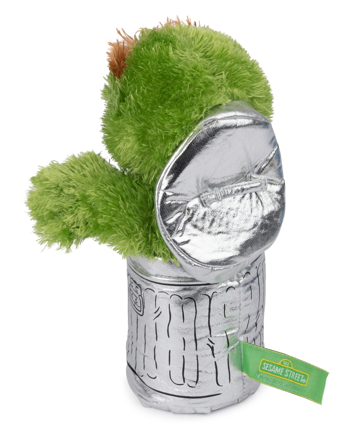 Shop Sesame Street Gund  Oscar The Grouch 10" Plush In Multi-color