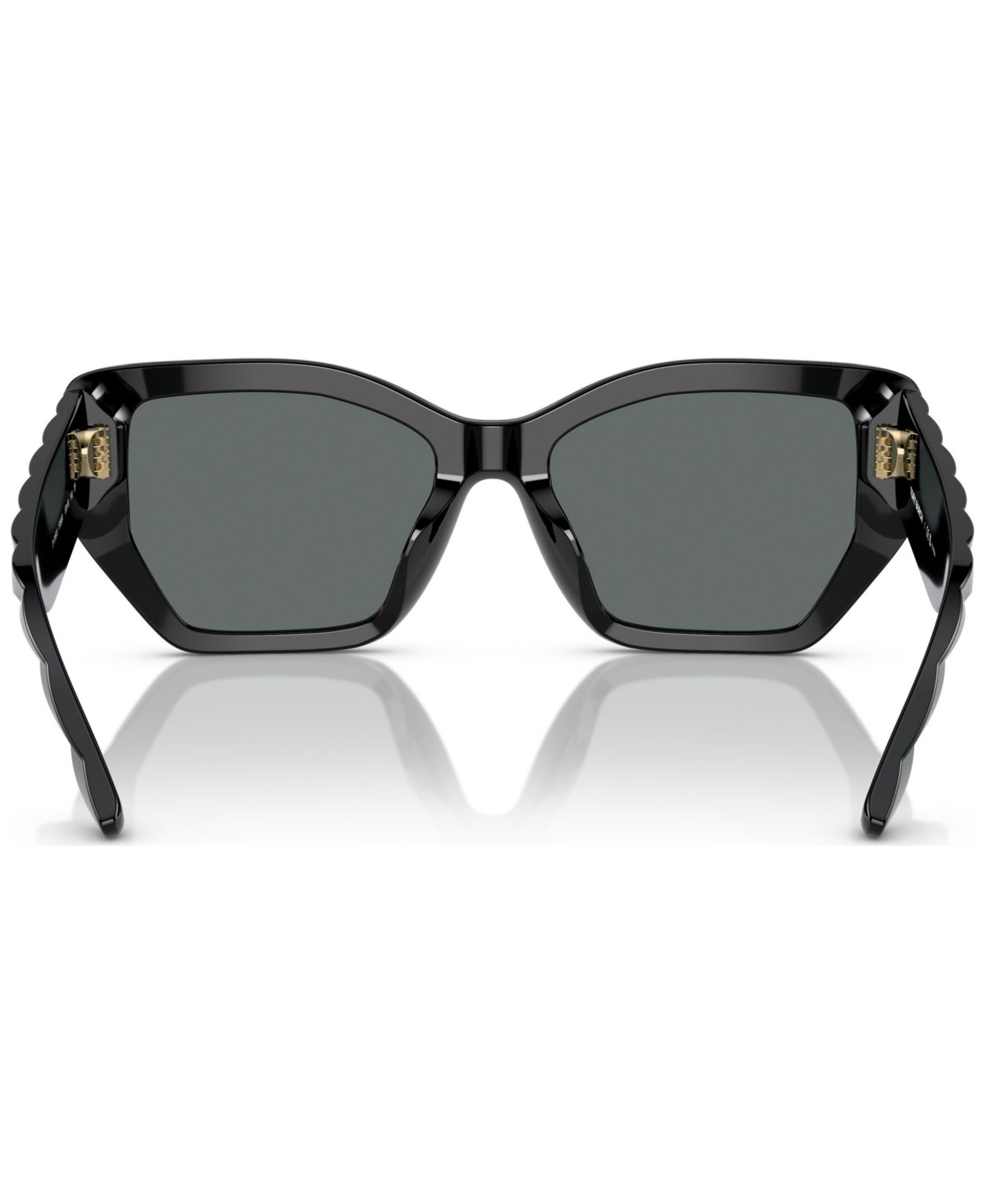 Женские солнцезащитные очки Tory Burch Polarized Sunglasses TY7187U, цвет: Чёрный — фото 3