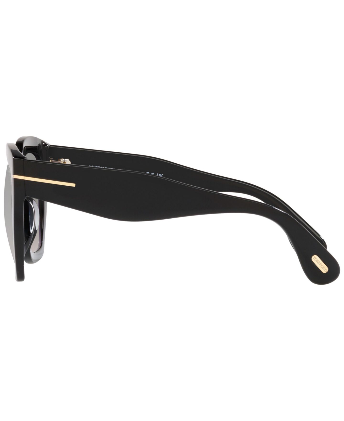Женские солнцезащитные очки Tom Ford Sunglasses, FT0939, цвет: Чёрный блестящий — фото 6