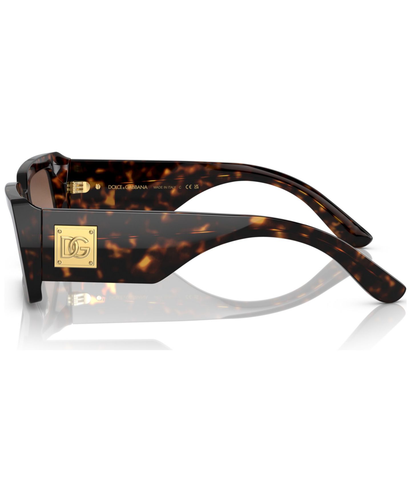Женские солнцезащитные очки Dolce&Gabbana Sunglasses, DG4416, цвет: Чёрный — фото 9