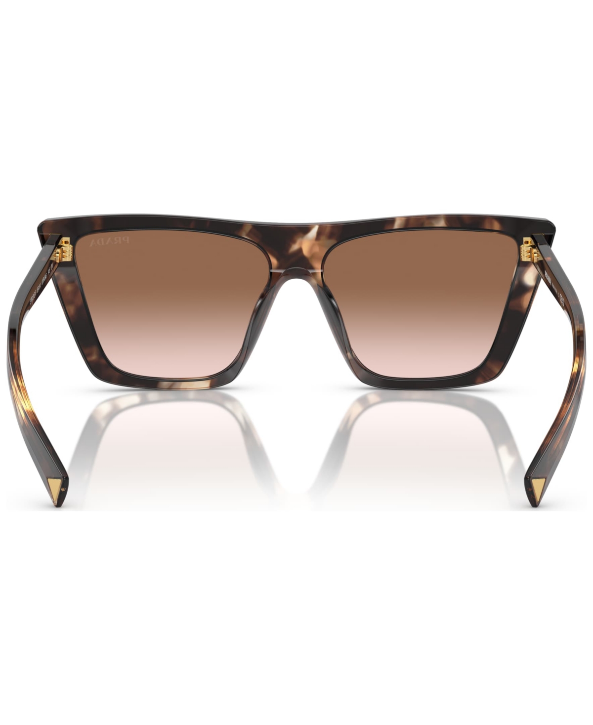 Shop Prada Women's Low Bridge Fit Sunglasses, Pr 21zsf In Caramel Tortoise