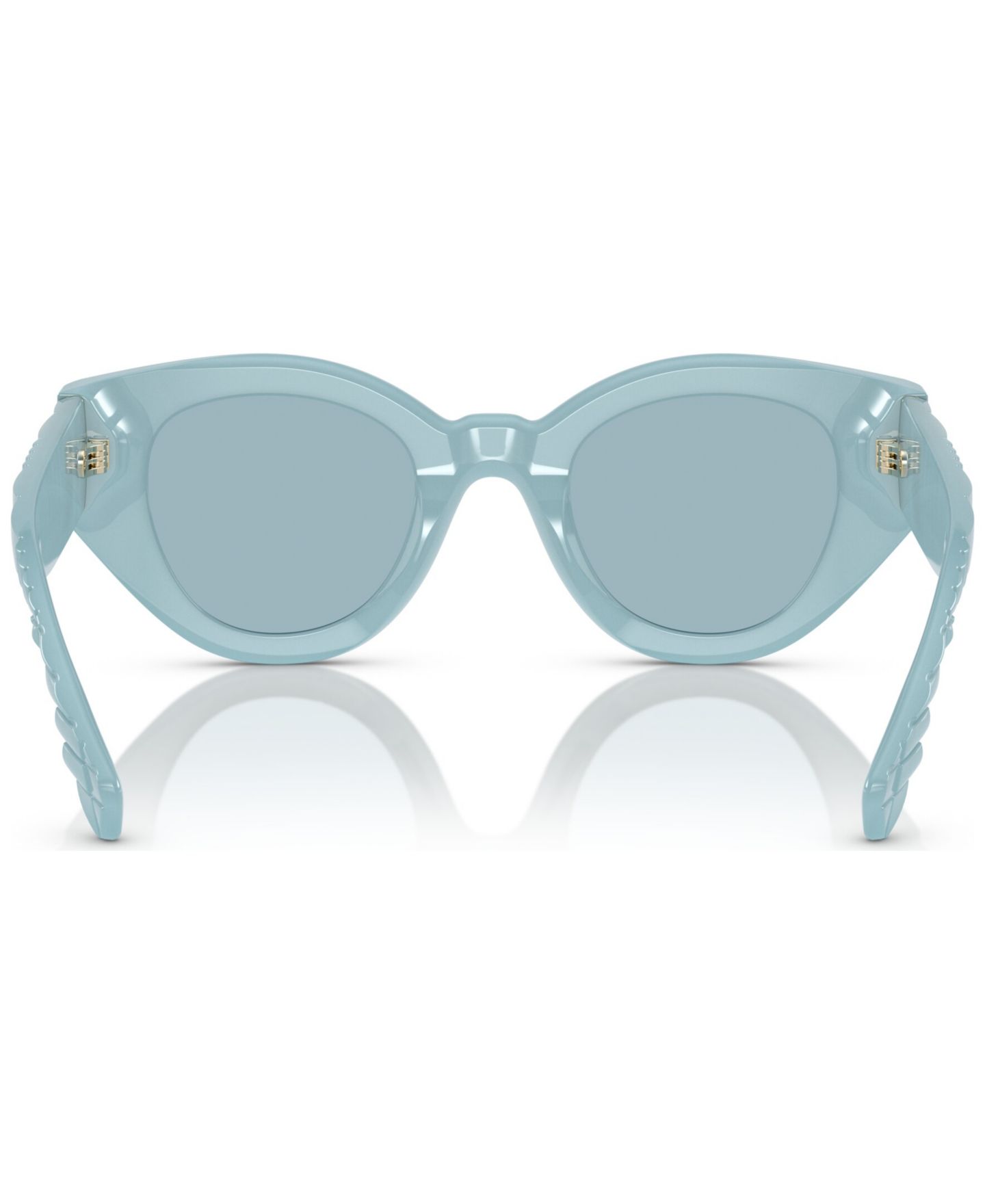 Женские солнцезащитные очки Burberry Sunglasses, BE4390 Meadow, цвет: Лазурный — фото 2