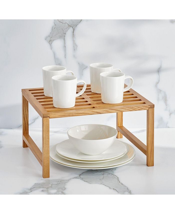 Nate Home by Nate Berkus Wood Kitchen Organizer Rack Macy's