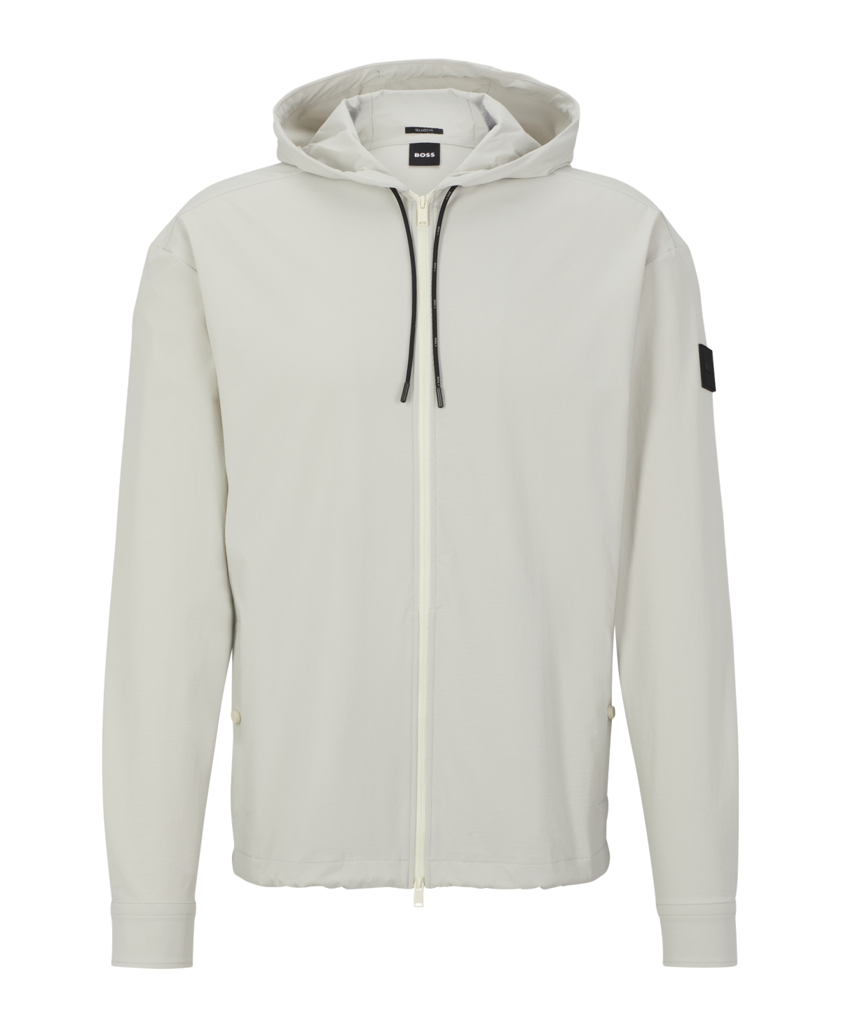 Boss by Hugo Boss Men's Performance Relaxed-Fit Hooded Shirt
