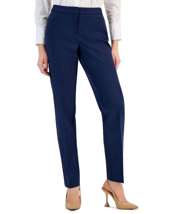 I.n.c. International Concepts Womens Mid Rise L Pocket Straight Leg Pants