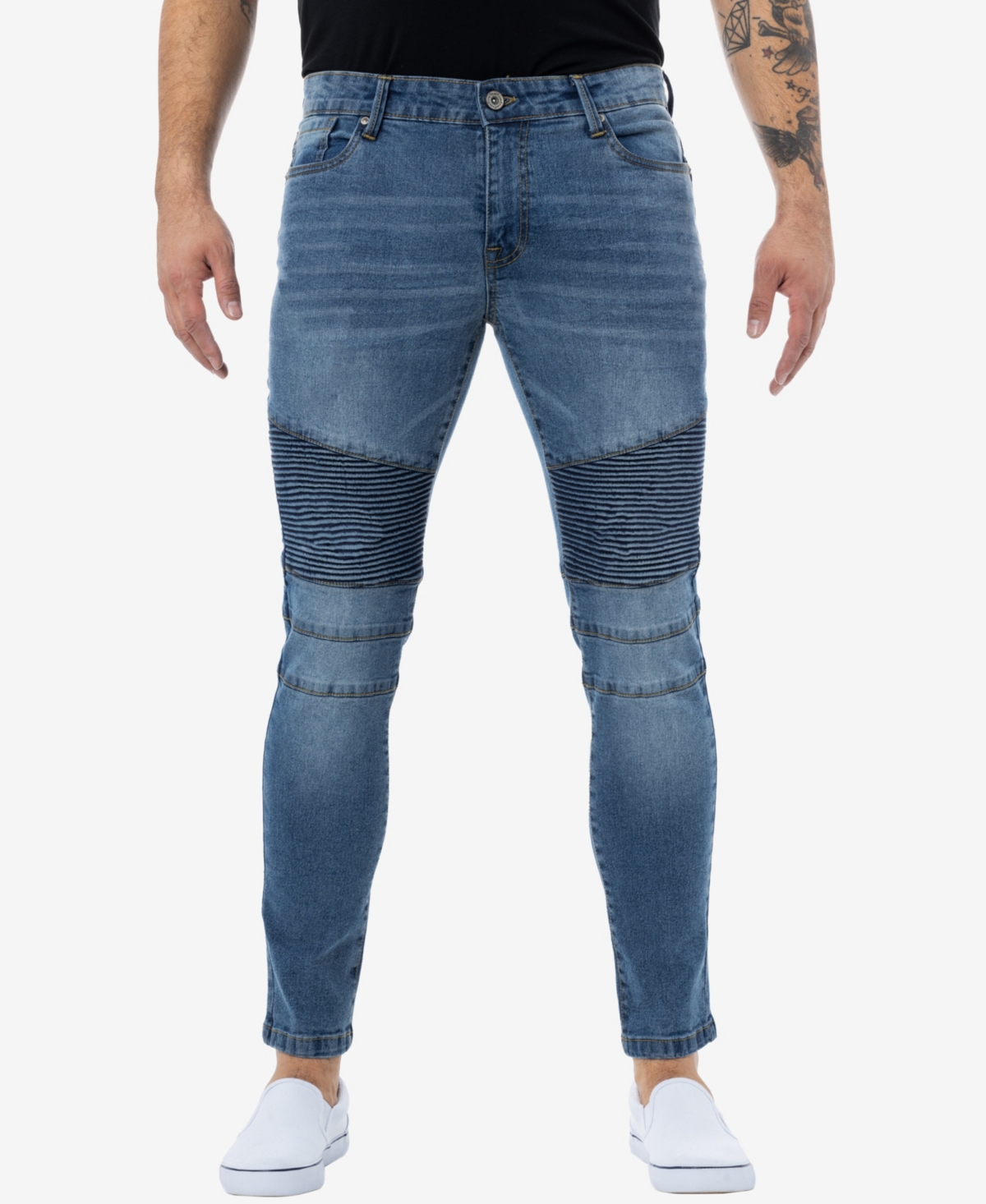 X-ray Men's Slim Jeans In Medium Blue
