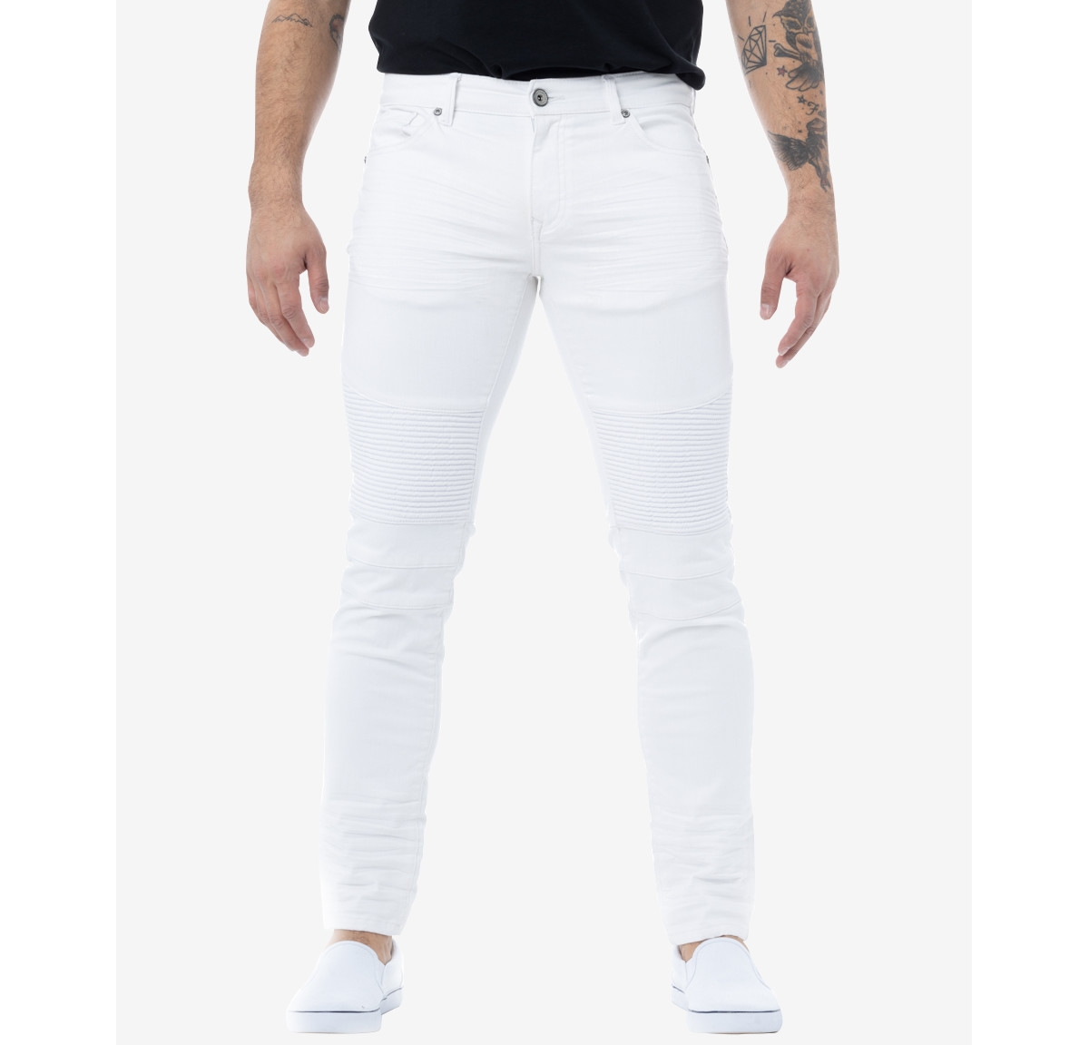X-ray Men's Slim Jeans In White