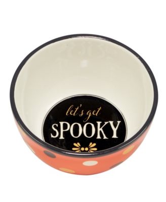 Spooky Halloween Set of 4 Ice Cream Bowls, Service for 4