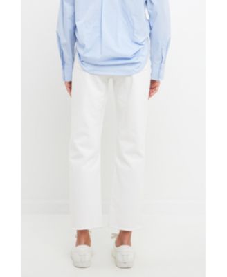 Women's Destroyed Mom Jeans