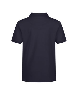 Big Boys Uniform Stretch Double Piqu&eacute; Polo