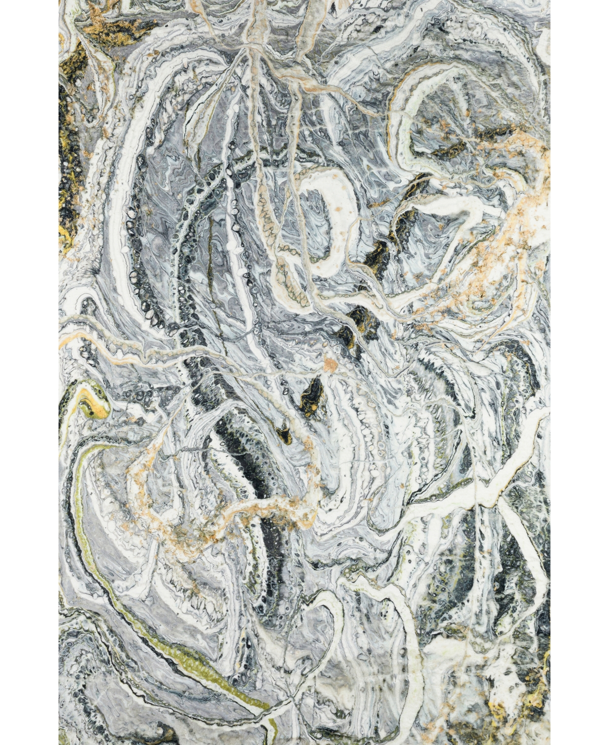 D Style Splash Spl12 8' X 10' Area Rug In Gray