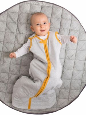 Toddler TOG 0.6 (Lightweight) - Erawan Grey Wearable Sleep Sack Extra Large 36-48M